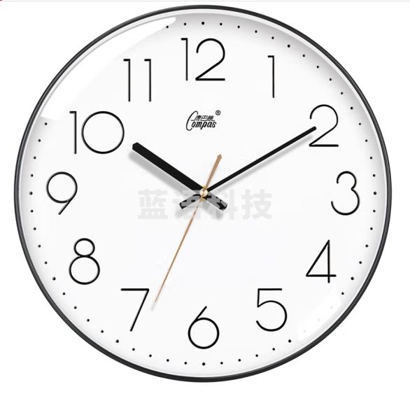 康巴丝  挂钟创意简约钟表  14英寸挂表35cm 3220