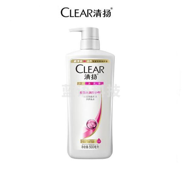 清扬洗发水 500ML 多效水润养护型