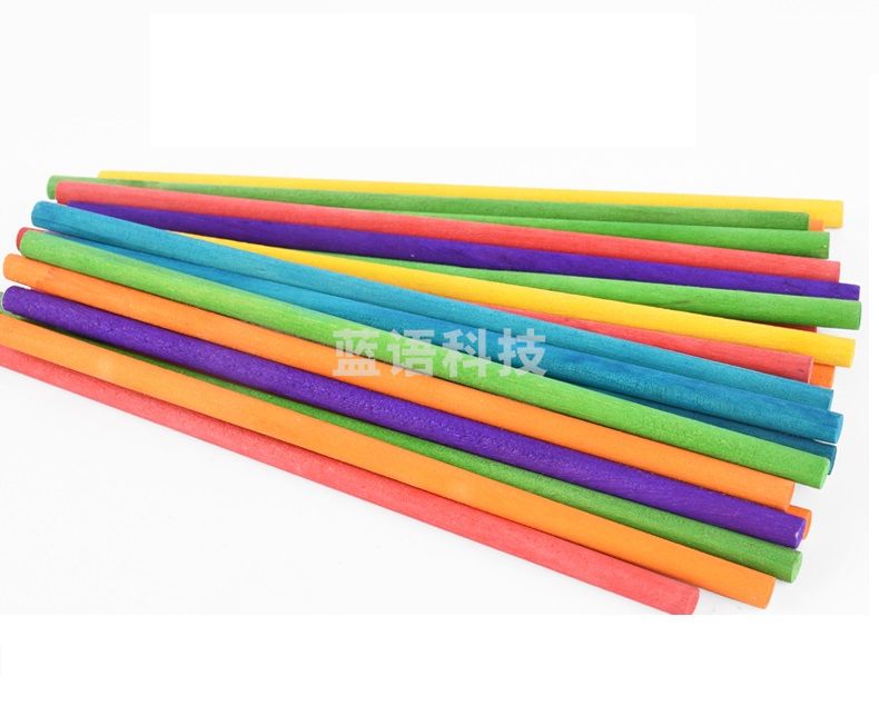 DIY手工建筑模型材料竹木棒、圆木棍、细竹棍 小木棍 150*5毫米 100支一捆