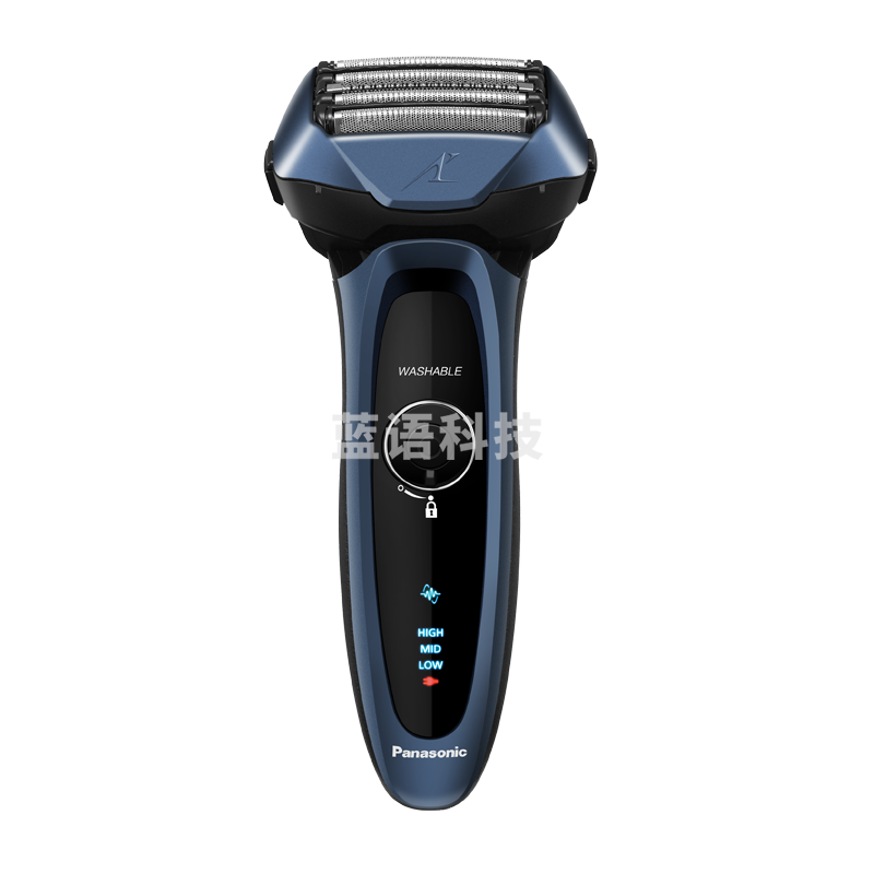 松下（Panasonic）自营电动剃须刮胡刀日本进口机身5刀头净剃1小时快充 搭配4合1智能声波清充中心男士圣诞礼物LV74