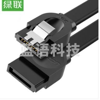 绿联(UGREEN)高速SATA3.0硬盘数据线连接线 外接固态机械硬盘光驱串口线电源双通道转换线 直头 0.5米30796