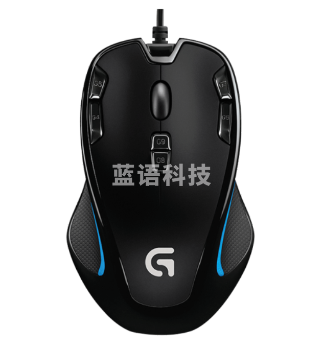 罗技(G) G300S 有线鼠标 游戏鼠标 可编程宏按键 吃鸡鼠标 FPS绝地求生吃鸡LOL 罗技G300S