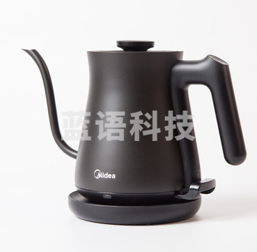 美的 (Midea)电水壶热水壶手冲壶咖啡壶茶艺壶电热水壶双层防烫水壶开水壶烧水壶MK-SH07E301