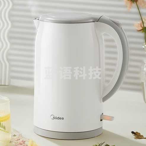 美的(Midea)电水壶热水壶304不锈钢