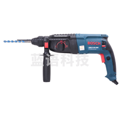 博世(Bosch) GBH2-26DRE 四坑电锤 锤钻、平钻、凿削三种功能轻松切换。疾速钻孔，轻松穿越