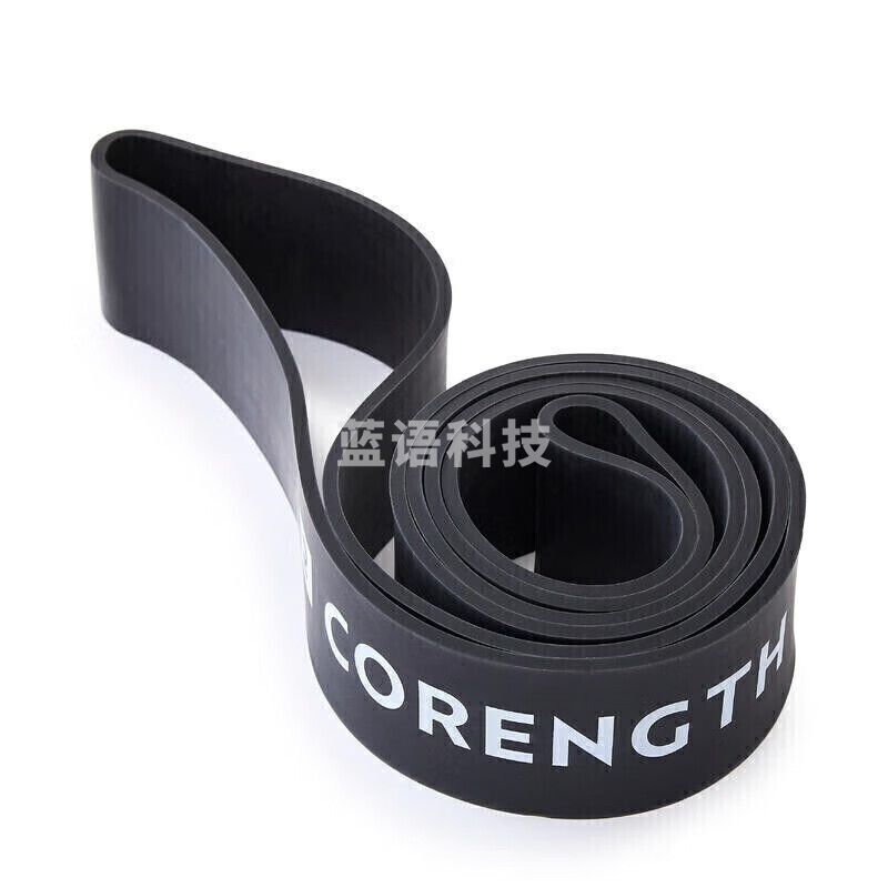 迪卡侬 循环训练弹力带 DOMYOS 60公斤 玄黑色/60kg 2531589 均码