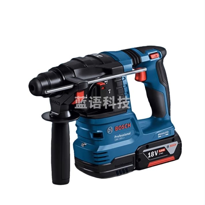 博世 GBH 185-LI专业锂电无刷吸尘电锤18V充电式4.0Ah电池×2