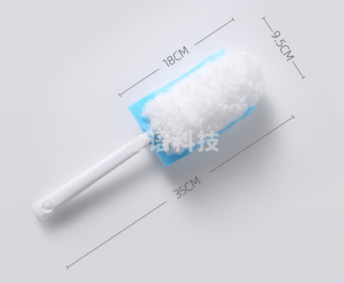 五月花WYH-S206静电除尘掸 缝隙除尘刷 扫灰鸡毛掸 共10配布