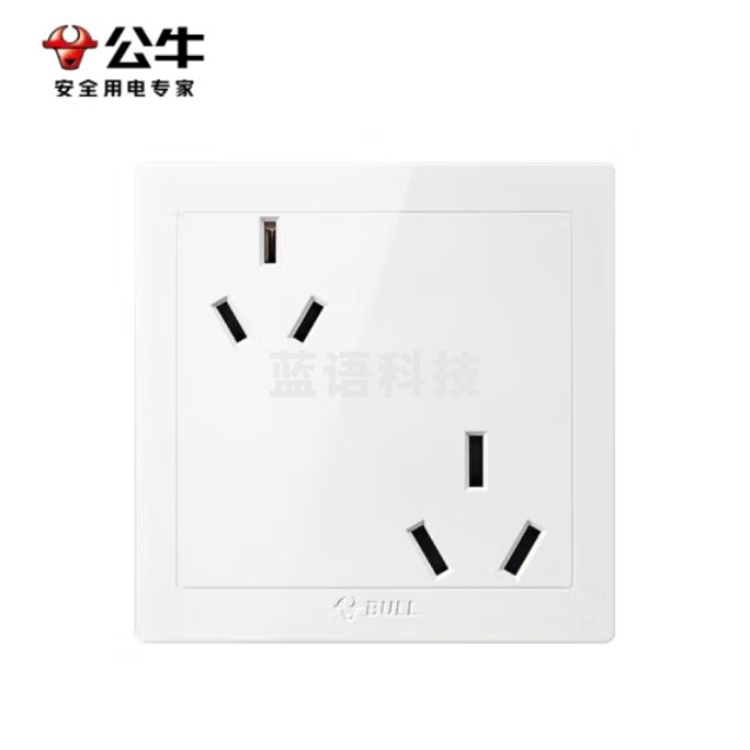 公牛 开关插座墙壁插座G07 六孔（10A+16A）