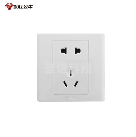 公牛 五孔插座G06Z223 G06二三极插座 10A （10个/盒）