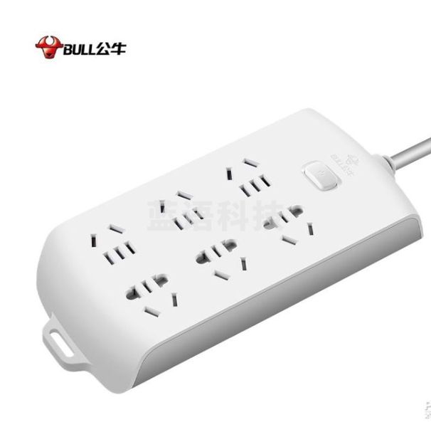 公牛  GN-B2060 6位总控开关全长5米 插座/插线板/插排/排插/接线板