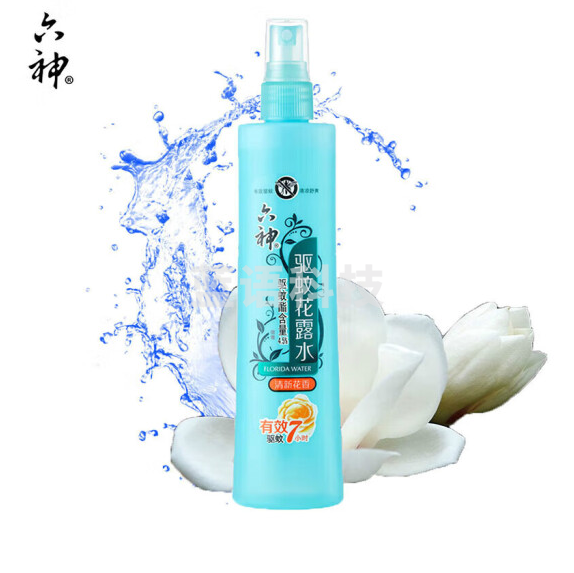 六神 花露水防蚊喷雾驱蚊液喷雾花露水180ml