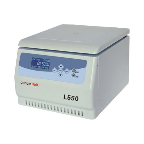 湖南湘仪L550台式低速大容量离心机大屏幕液晶显示变频5500r生物实验室离心机器定制 L550主机
