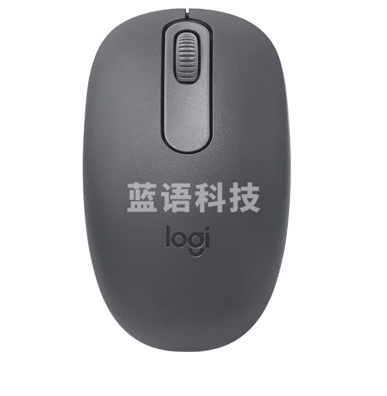 罗技（Logitech）M196 无线蓝牙鼠标 办公鼠标 黑色