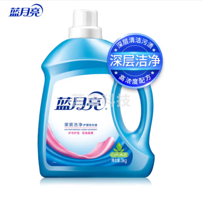 蓝月亮 深层洁净护理洗衣液（自然清香）3kg/瓶