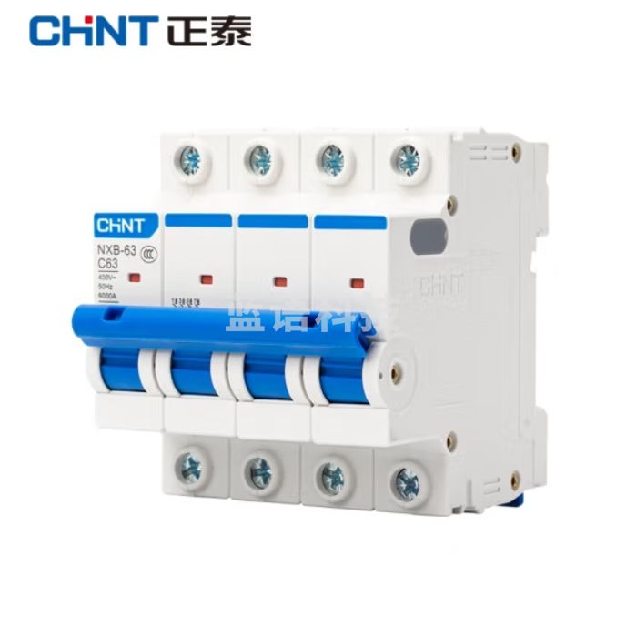 正泰NXB-63-4P-D50A工业断路器 空气开关
