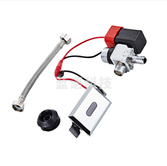 陶瓷一体化自动小便斗感应冲水器  货号：JC