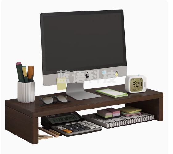 台式电脑显示器屏增高架   显示器托架 60*20*13cm  货号：LJ