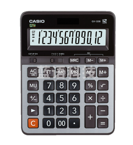 卡西欧 GX-120B 计算器 大号