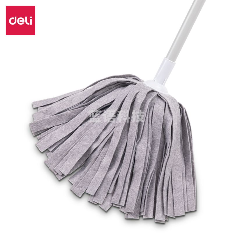得力LQ133-墩布拖把(灰色)(1套)