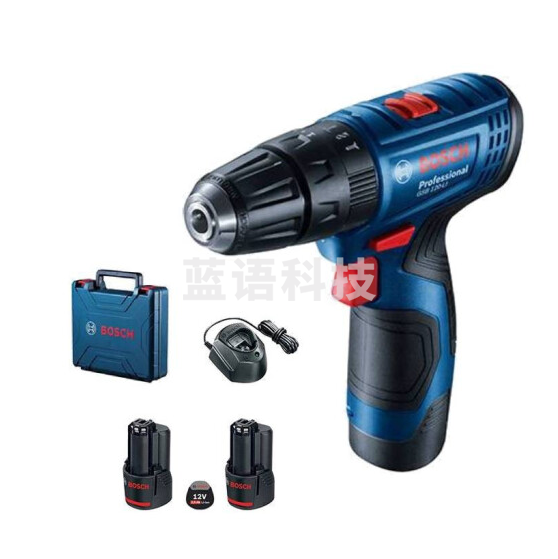 博世(BOSCH)GSB120-LI 冲击钻 12V充电式手电钻 2.0Ah×2块电池 标配装