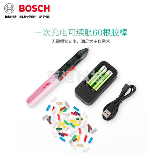 博世(BOSCH)粉色热熔胶笔