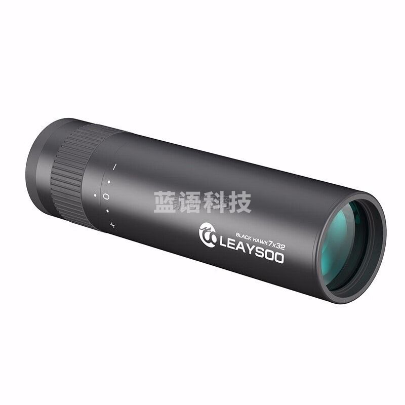 雷龙 leaysoo 黑鹰单筒望远镜全金属充氮防水微光夜视专业户外探险用非红外望眼镜
