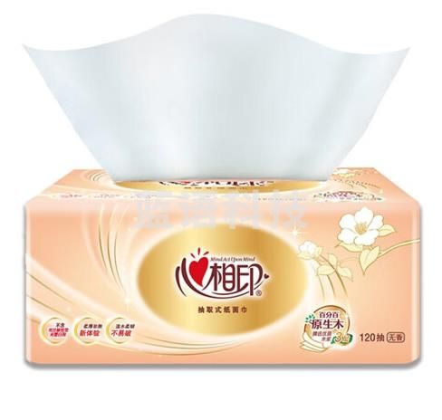 心相印 抽纸 3层120抽/包 4包/提 商用酒店办公室塑装纸巾厕纸擦手纸 DT24200 1提装