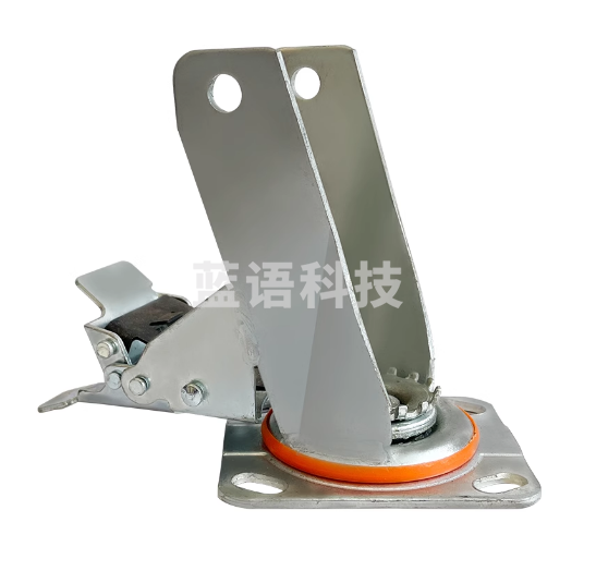 万向轮底座配件 平板车架子脚轮架