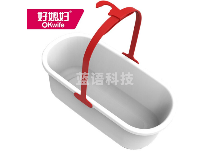 好媳妇HD-7408清洁桶 水桶 长42cm底宽18cm口宽22cm