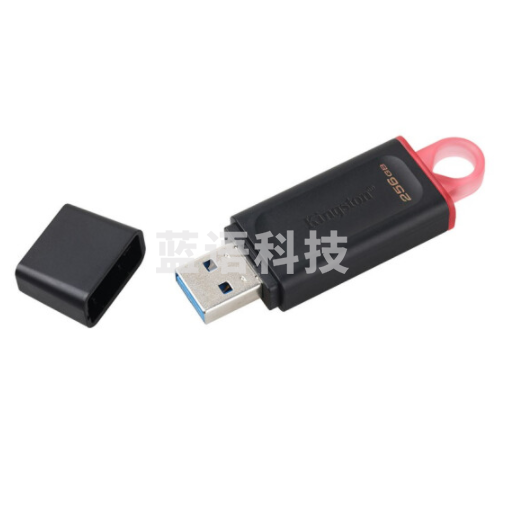 金士顿 256GB USB3.2 Gen 1 U盘 DTX 时尚设计 轻巧便携