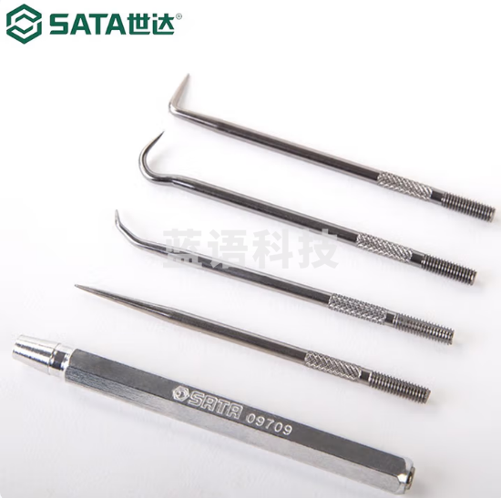 世达（SATA）5件密封圈挑钩组套 09709