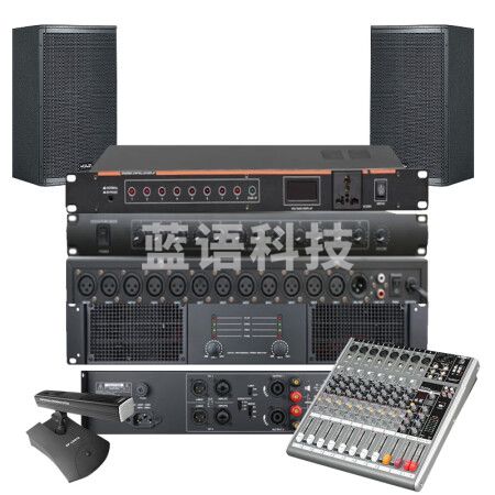 润普RP-FYYP228 音视频会议解决方案音频扩声套装鹅颈麦音箱功放集成套装