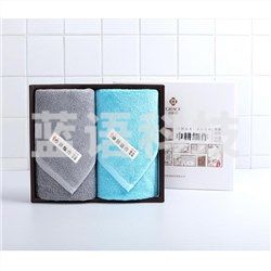 洁丽雅（Grace） 秀色-2 2条面巾 巾耕细作礼盒 颜色随机