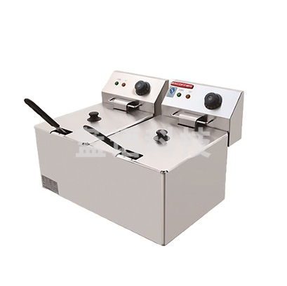 埃科菲双缸双筛电炸炉JE-DZ-8L-2  货号：JC