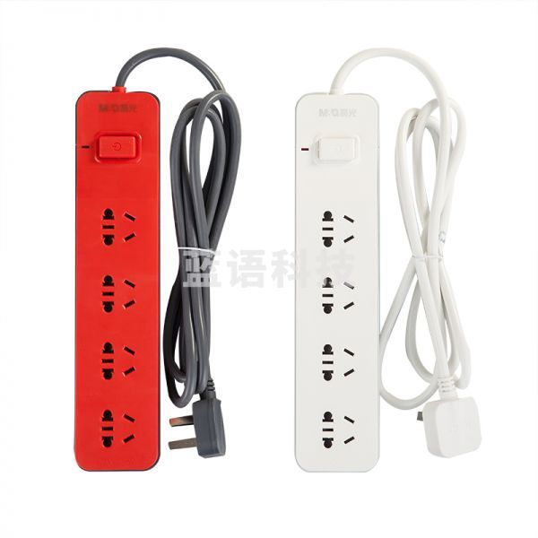 晨光AEA98649时尚延长线插座四位1.8米