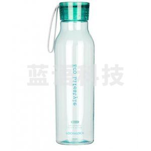 乐扣乐扣 LOCK&LOCK HLC644GRN 运动水壶 便携式塑料水杯 550ML