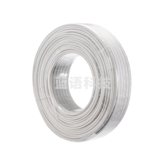 金山 RVV 2*2.5 100米/盘 国标白色护套线