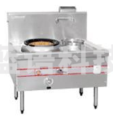 御丰 粤式免塘炒灶系列（一体铁炉膛） 带熄火保护 电子打火 单炒单温灶 1000*900*800  货号：WY