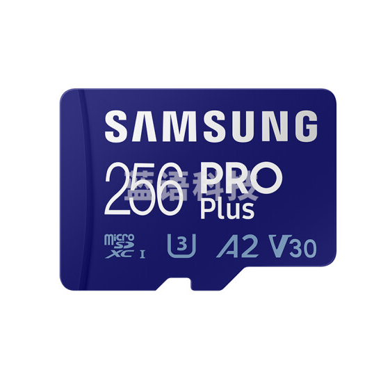 三星 256GB TF（MicroSD）存储卡PRO Plus U3 V30读160MB/s写120MB/s MB-MD256KA/CN