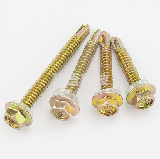 火豹 5.5mm*32六角螺丝自攻自钻（300个/盒）  货号：YC