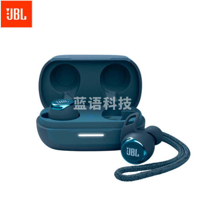 JBL 蓝牙耳机 主动降噪 真无线耳机 无线运动耳机 防水防汗 苹果华为通用 Reflect flow pro 蓝
