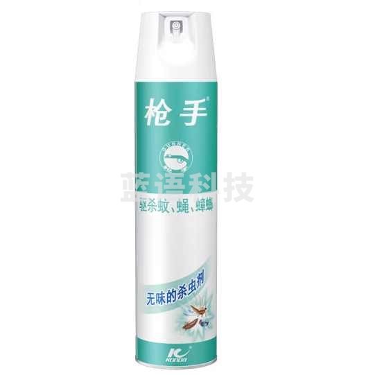 枪手 无味杀虫气雾喷雾剂 苍蝇蚊子 400ml(单拍电联)