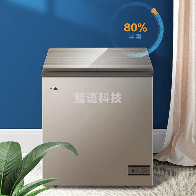 海尔 冰柜 商用小型减霜冷藏冷冻转换柜一级能效冷柜