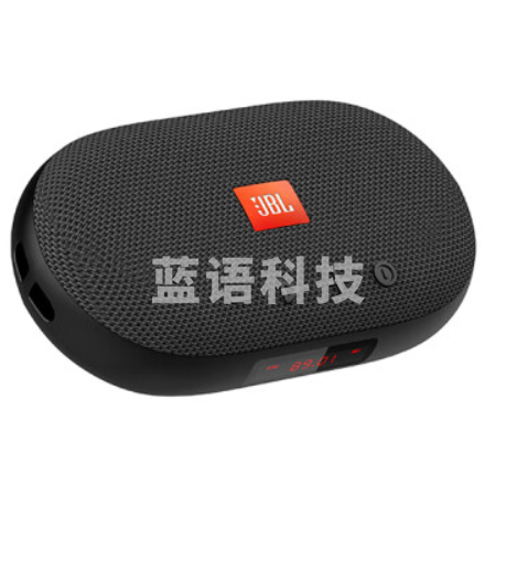 JBL TUNE3 多功能插卡蓝牙音箱 便携式户外音响播放器 FM收音机TF卡 学生学习老人娱乐情人节礼物黑色