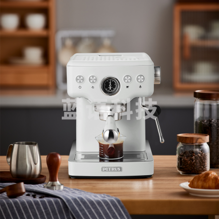 海盐小方意式压力咖啡机