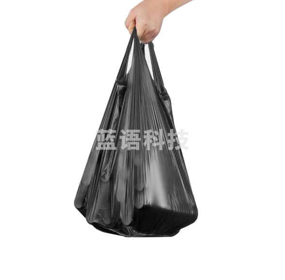 加厚垃圾袋 一次性塑料袋 45*65cm   35只/包  货号：YC