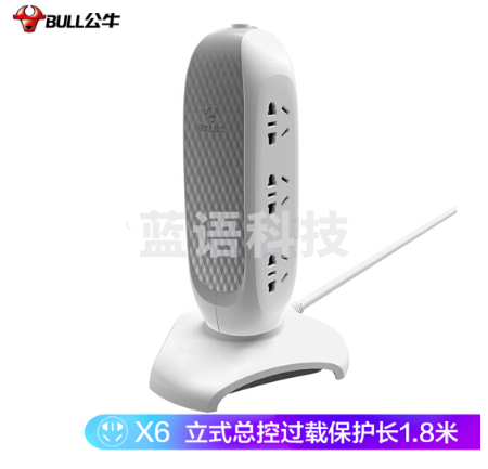 BULL/公牛GN-V1060 1.8M吸(新国标)接线板