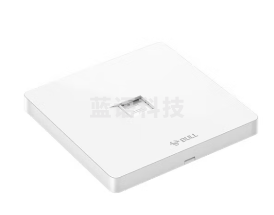 公牛(BULL)开关插座 一位电脑打线型六类插座G12T102B象牙白暗装
