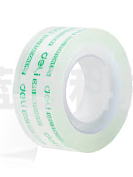 得力30010易撕文具胶带18mm*30y*38um透明32袋/包(单位：包)..